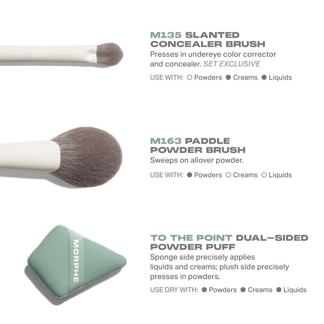 Morphe Conceal & Set Tool Trio - Imagen 3