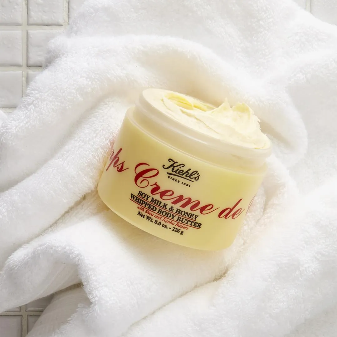 Kiehl's Since 1851 Creme de Corps Soy Milk & Honey Whipped Body Butter - Imagen 2