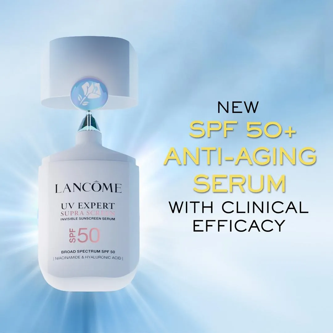 Lancôme UV Expert Supra Screen Invisible Sunscreen Serum SPF 50+ - Imagen 4