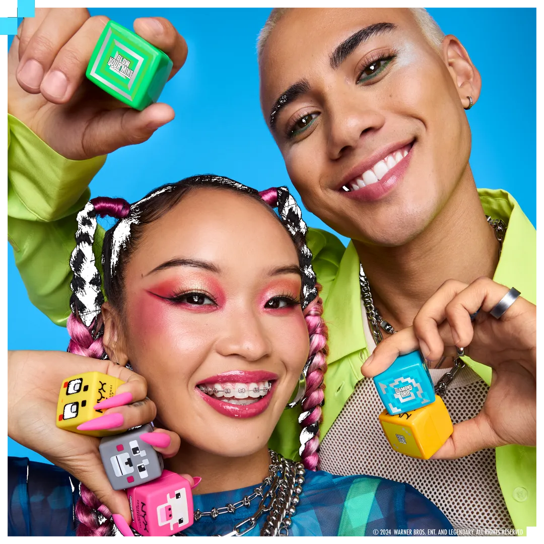 NYX Professional Makeup Limited Edition A Minecraft Movie Cheeky Mob Blush Balm - Imagen 4