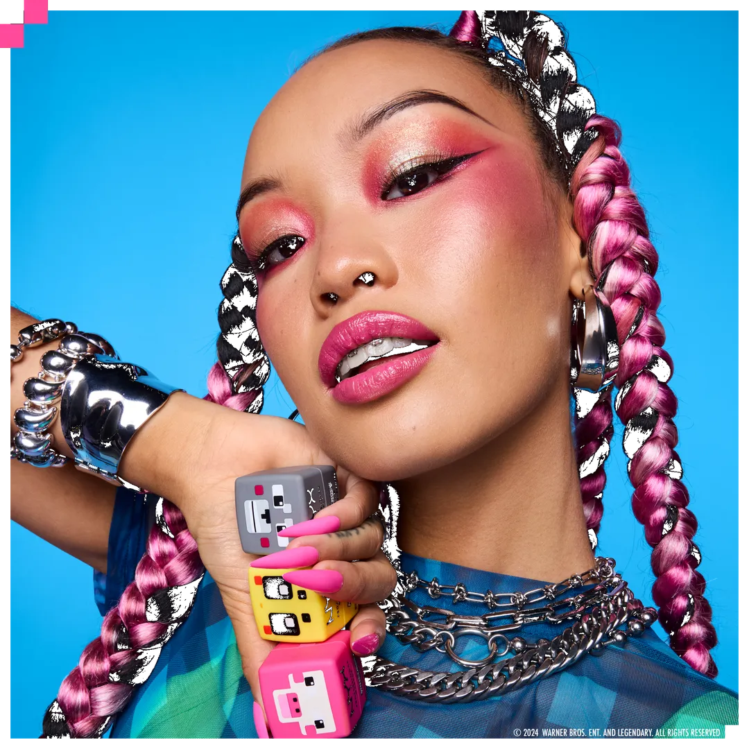 NYX Professional Makeup Limited Edition A Minecraft Movie Cheeky Mob Blush Balm - Imagen 3