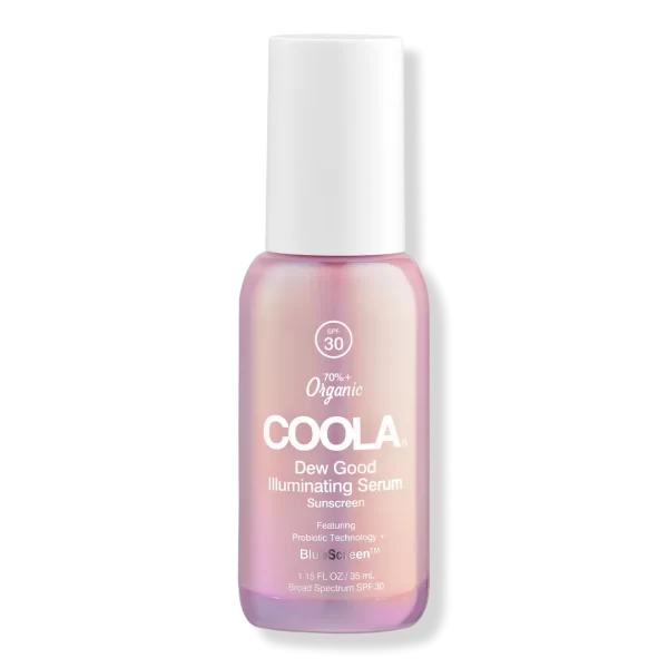 COOLA Dew Good Illuminating Serum Sunscreen with Probiotic Technology SPF 30 - Maat Beauty