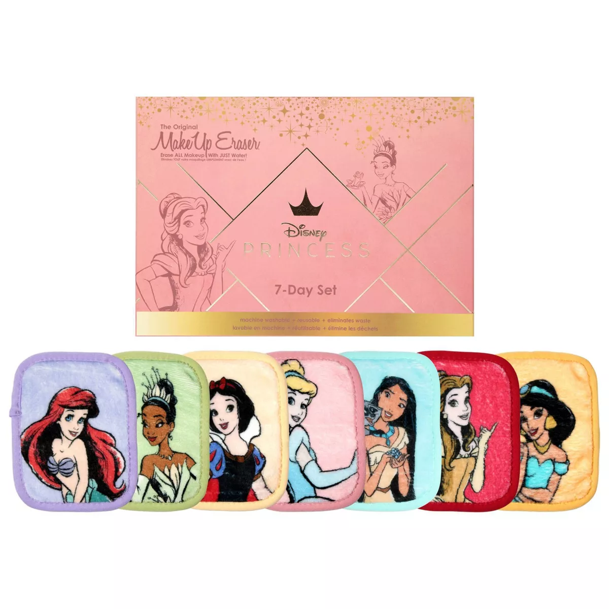 MakeUp Eraser Ultimate Disney Princess 7-Day Set Face Cleanser