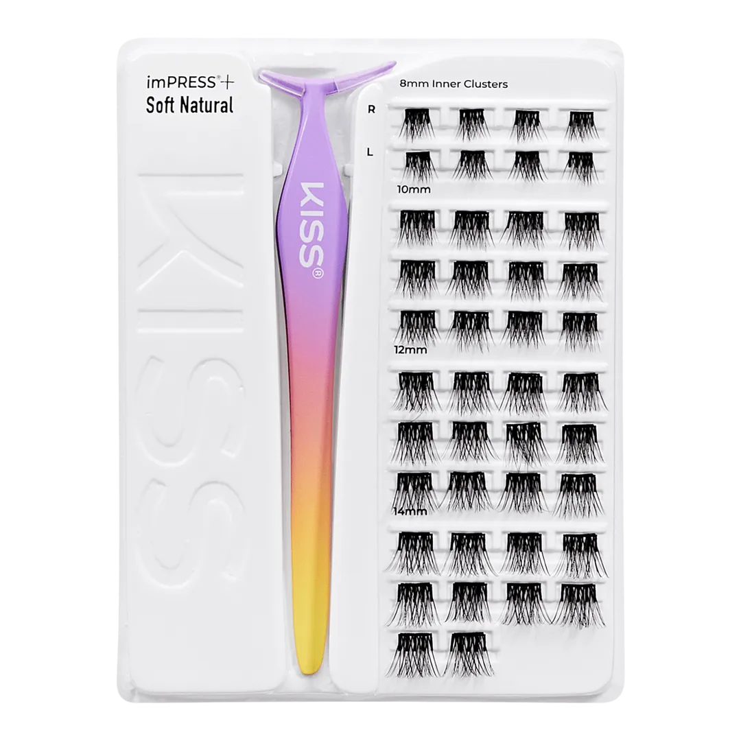 Kiss imPRESS+ Press On Self Adhesive Eyelashes - Imagen 4