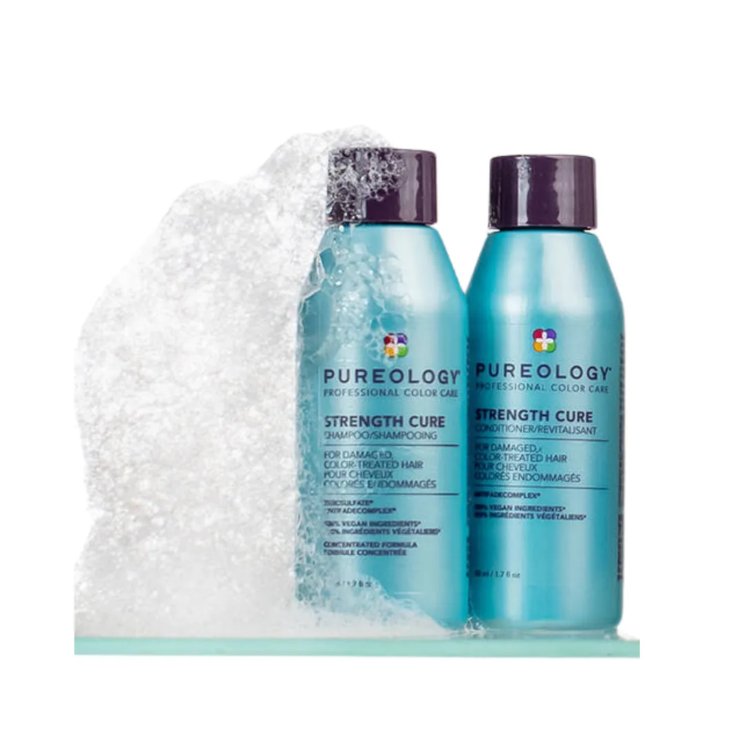 Pureology Set Strength Cure Shampoo + Conditioner 50 ml c/u