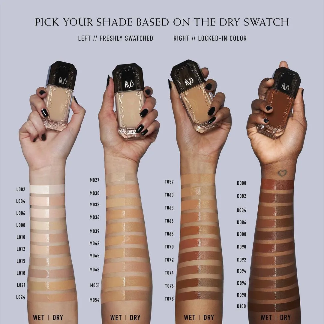 KVD Beauty Good Apple Full-Coverage Transfer-Proof Serum Foundation - Imagen 2