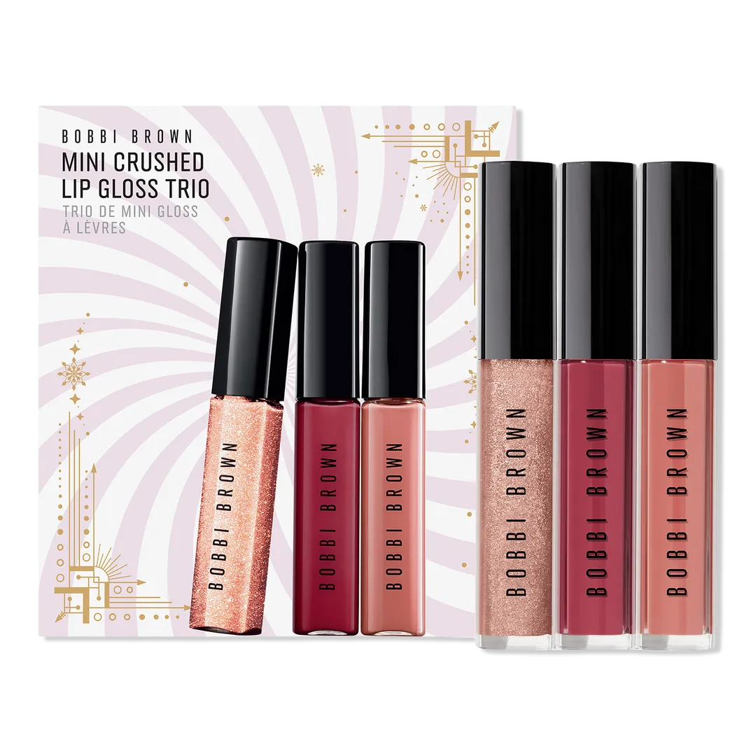 BOBBI BROWN Mini Crushed Oil-Infused Lip Gloss Gift Set Trio