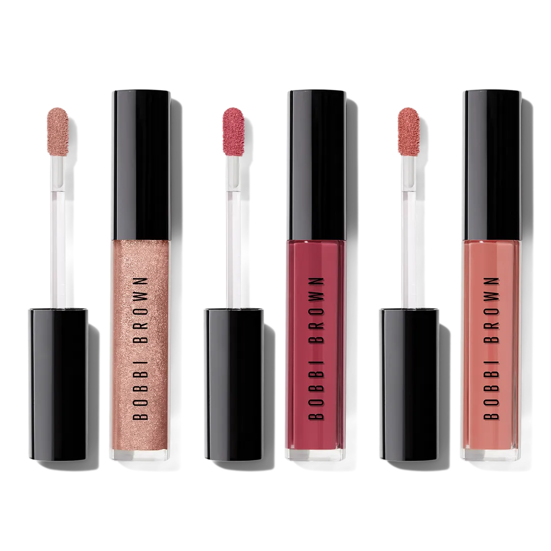 BOBBI BROWN Mini Crushed Oil-Infused Lip Gloss Gift Set Trio - Imagen 3