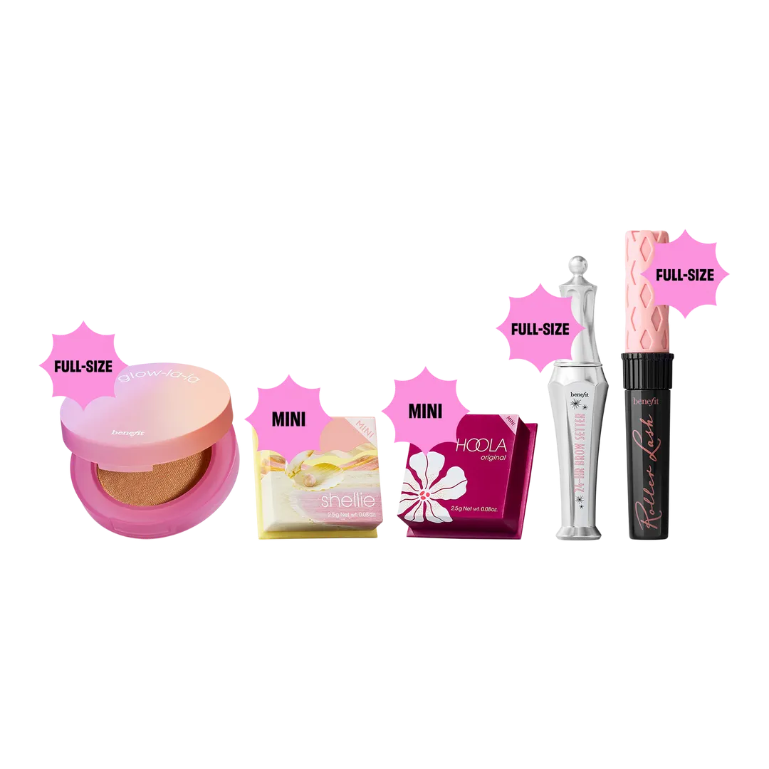 Benefit Cosmetics Glam of Life 6 Piece Makeup Gift Set - Imagen 3