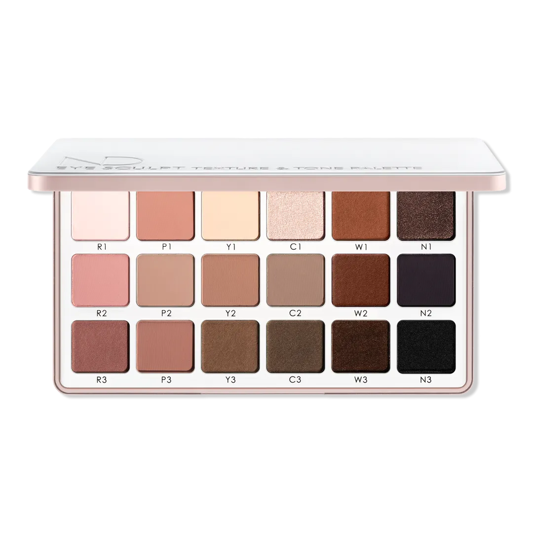 NATASHA DENONA Eye Sculpt Texture & Tone Eyeshadow Palette - Soft
