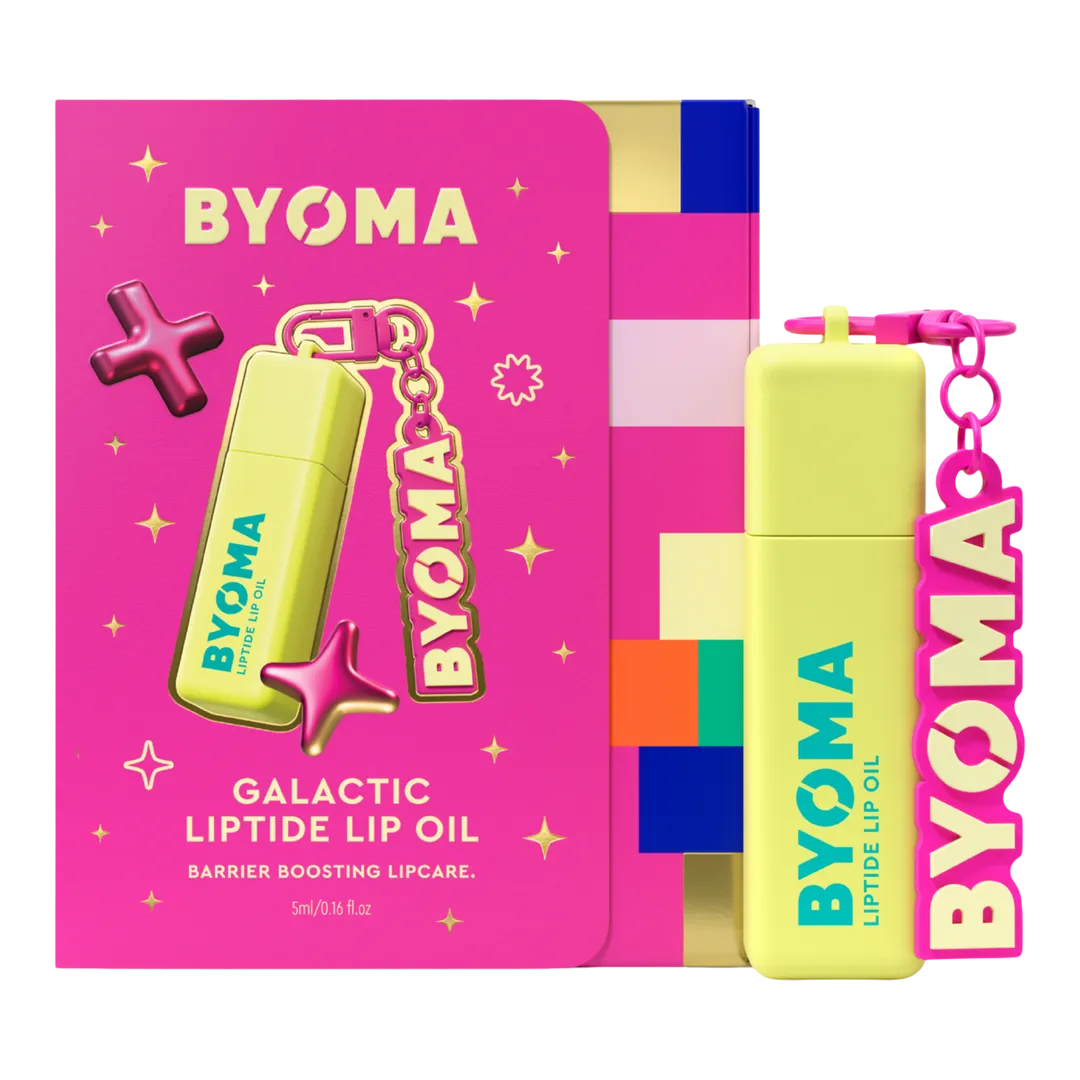BYOMA Galactic Liptide Lip Oil + Charm Set - Imagen 2