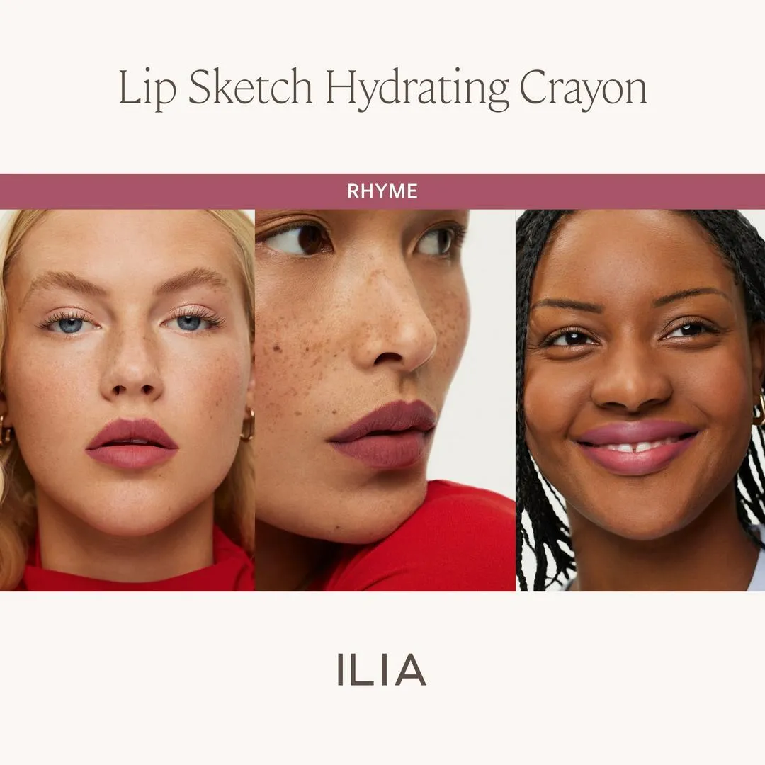 ILIA The Mini Lip Sketch Duo - Clean Mini Lipstick + Lip Liner Set - Imagen 2