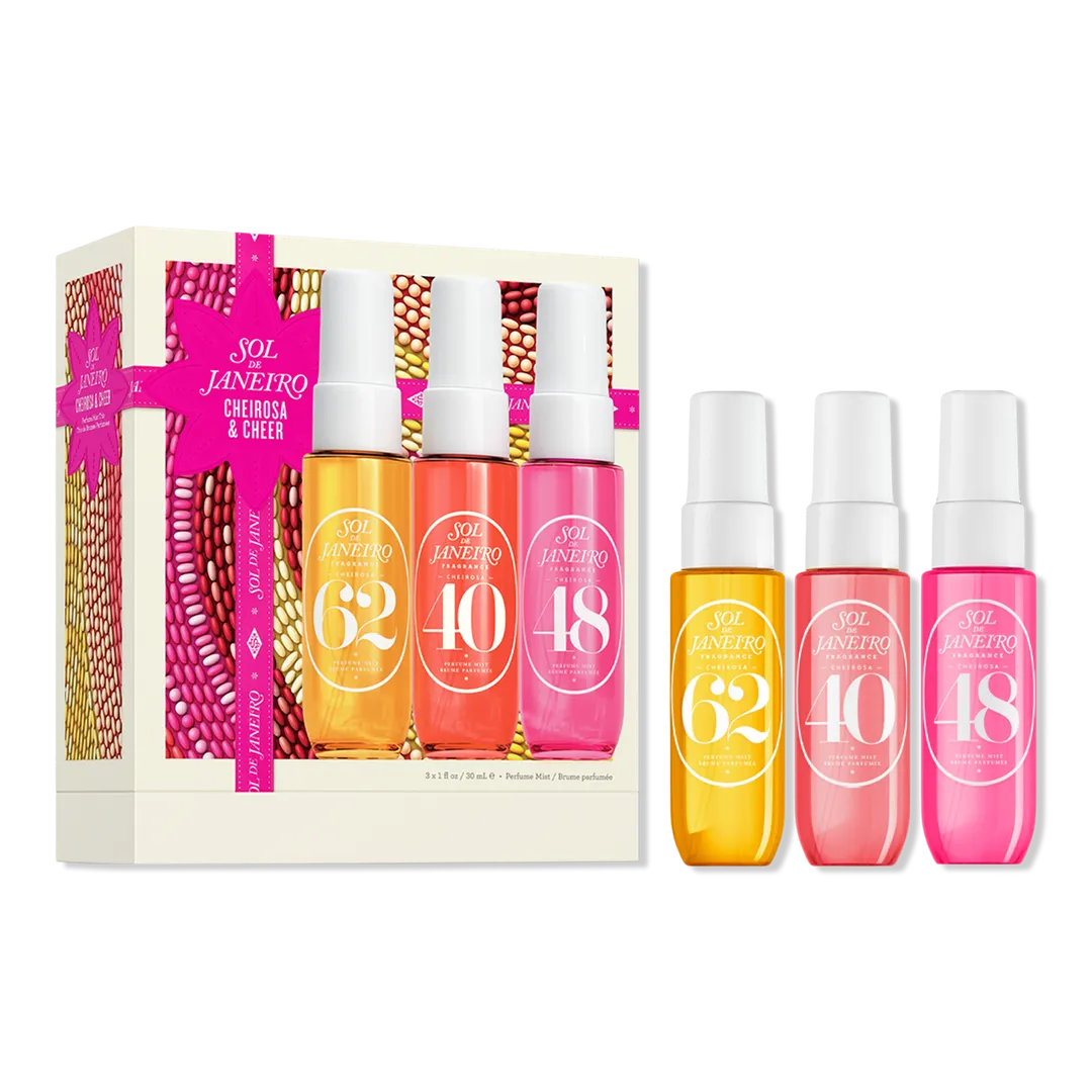 Sol de Janeiro Cheirosa & Cheer Perfume Mist Trio Sampler Set