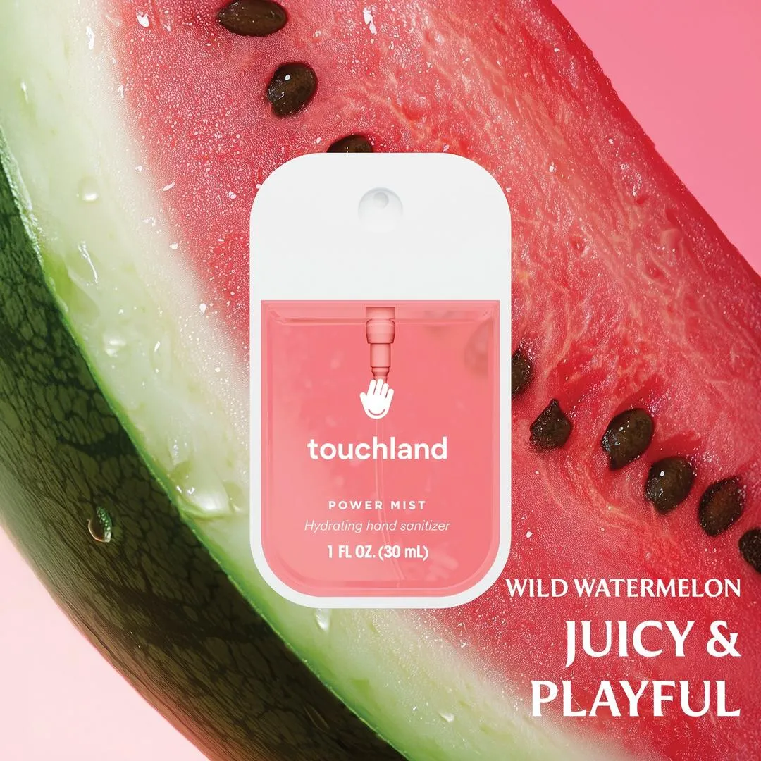 Touchland Limited Edition Power Mist Hydrating Hand Sanitizer Luscious 5-set - Imagen 5