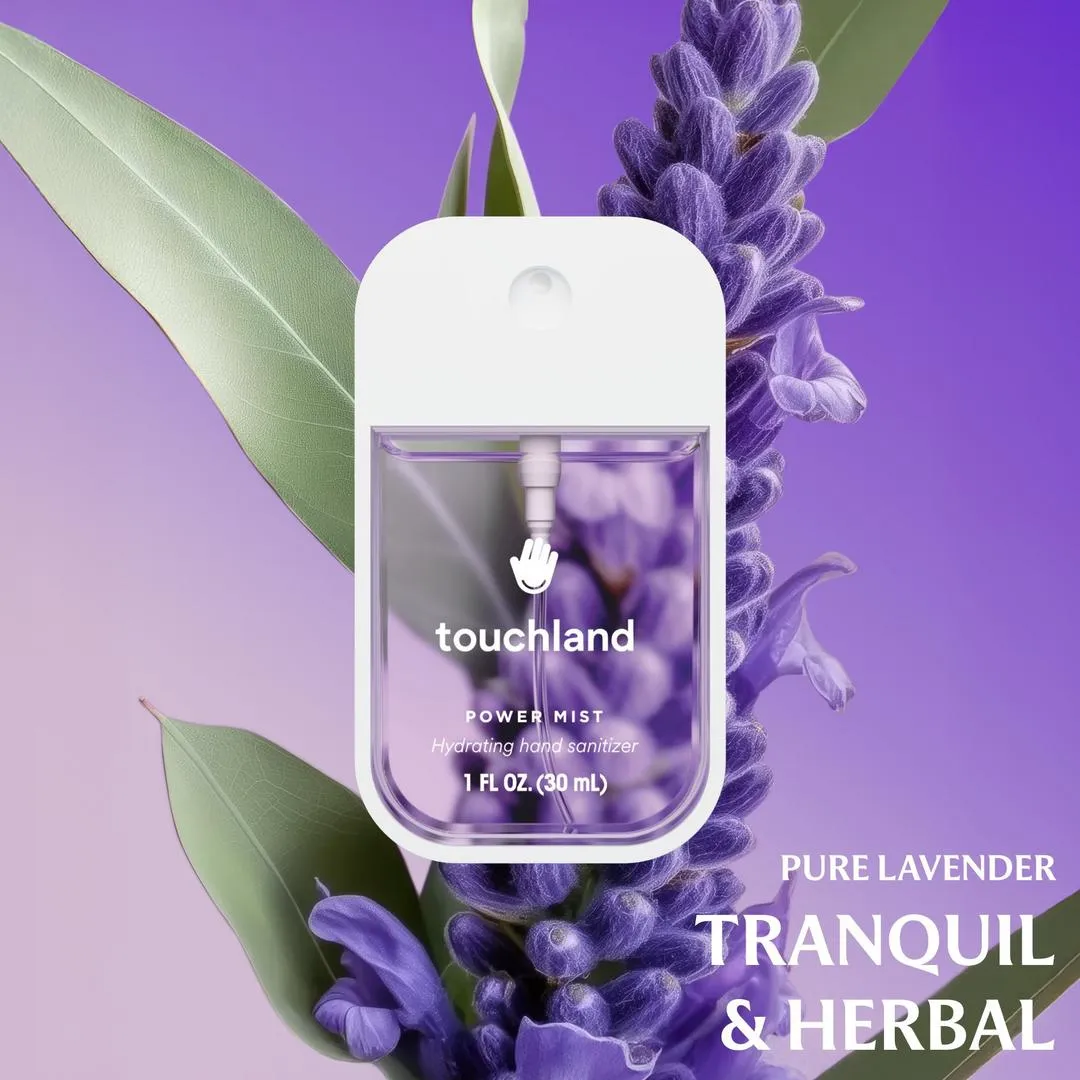Touchland Limited Edition Power Mist Hydrating Hand Sanitizer Luscious 5-set - Imagen 6
