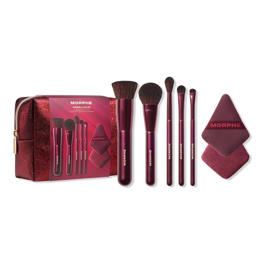 Morphe Rebellious 6-Piece Brush & Tool Set