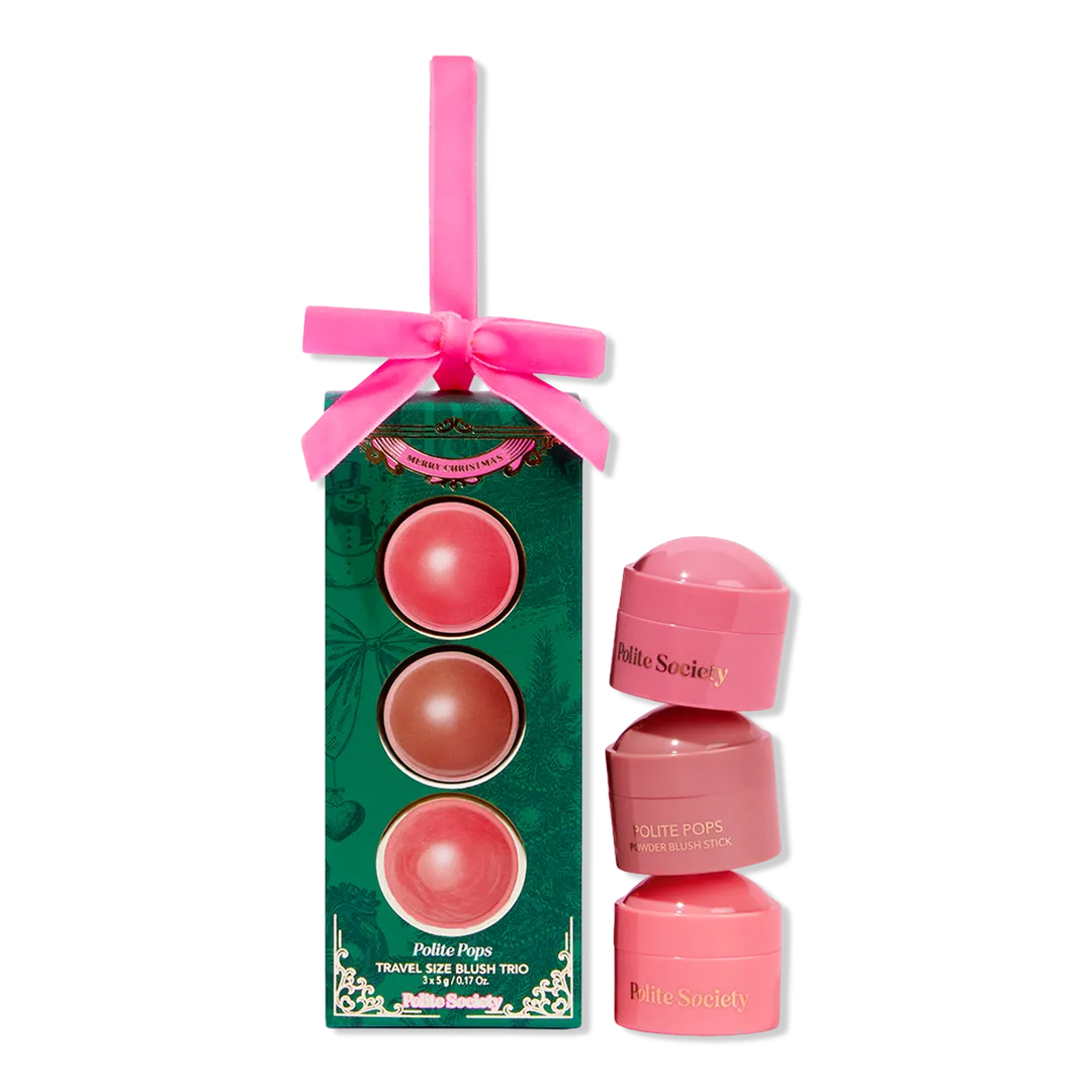 Polite Society Polite Pops Travel Size Blush Trio