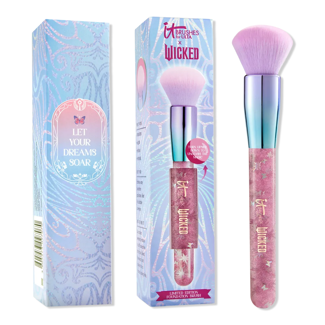 IT Cosmetics IT Brushes x Wicked Limited-Edition Glinda Foundation Brush