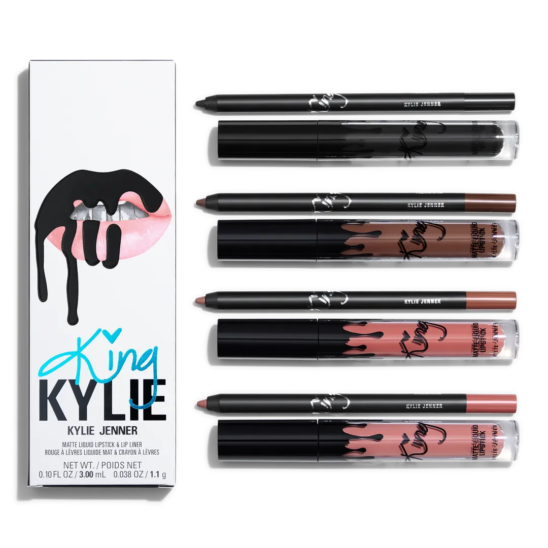 KYLIE COSMETICS King Kylie Collection 2-Piece Matte Lip Kit - Imagen 2
