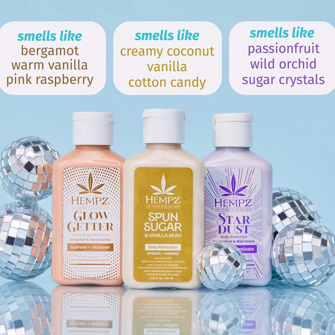 Hempz Mini Moisturizers Shimmer & Shine Kit - Imagen 2