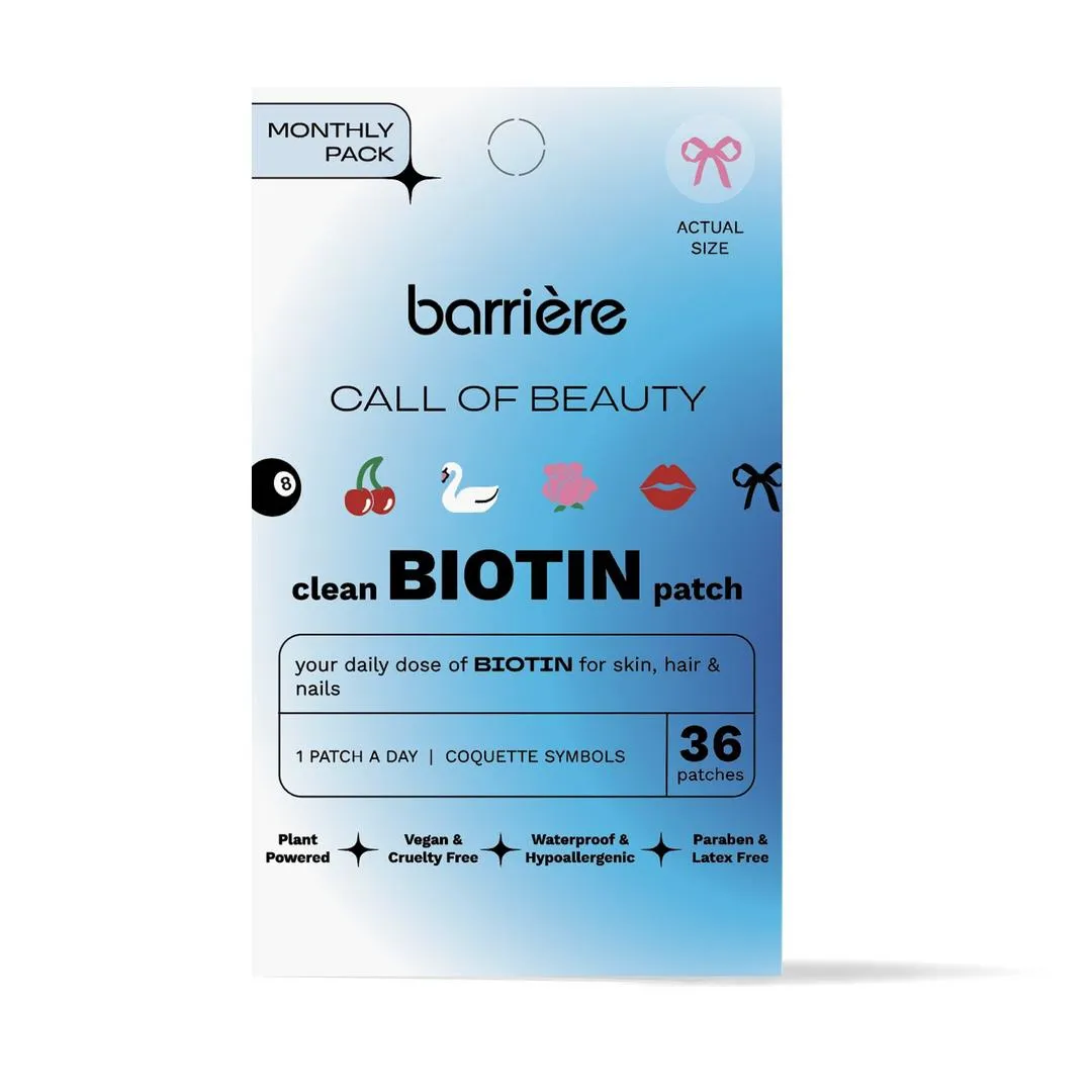Barrière CALL OF BEAUTY Biotin Patch 36 Pack