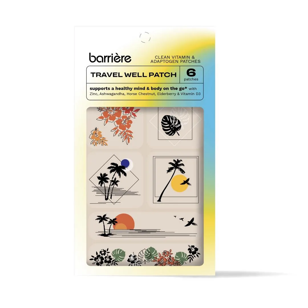 Barrière TRAVEL WELL Patch 6 Pack