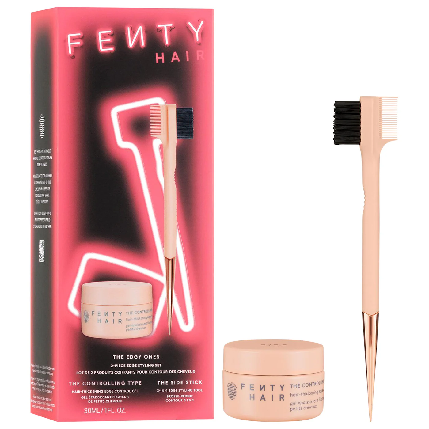 Fenty Beauty by Rihanna The Edgy Ones 2-Piece Edge Styling Hair Gift Set
