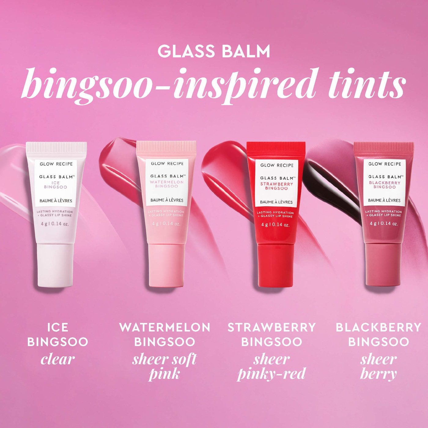 Glow Recipe Mini Glass Balm Lip Collection Gift Set - Imagen 7