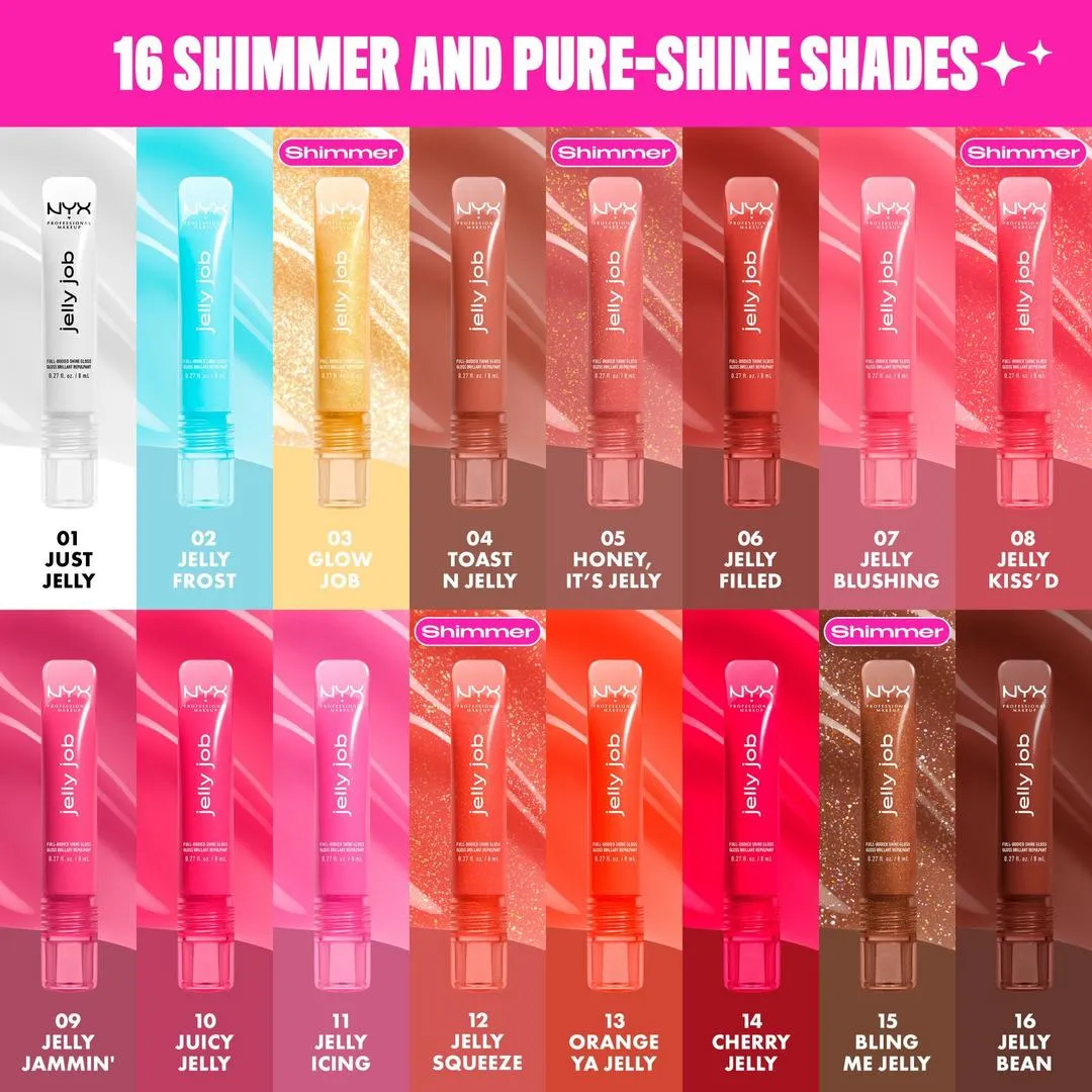 NYX Professional Makeup Jelly Job Lip Gloss - Imagen 2