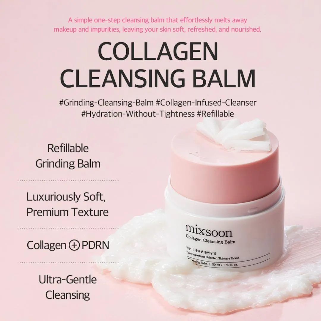Mixsoon Collagen Cleansing Balm - Imagen 3