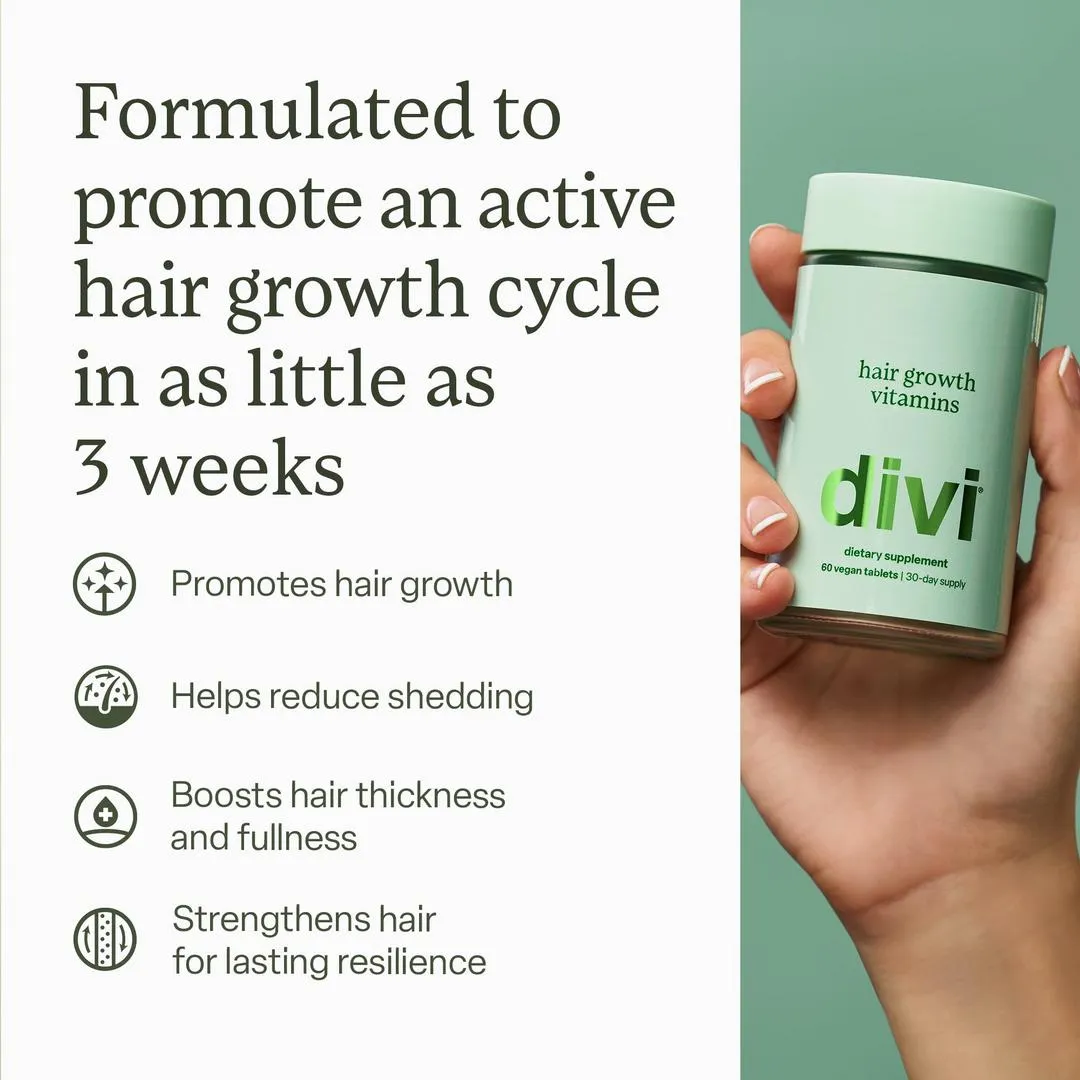Divi Hair Growth Vitamins - Imagen 4