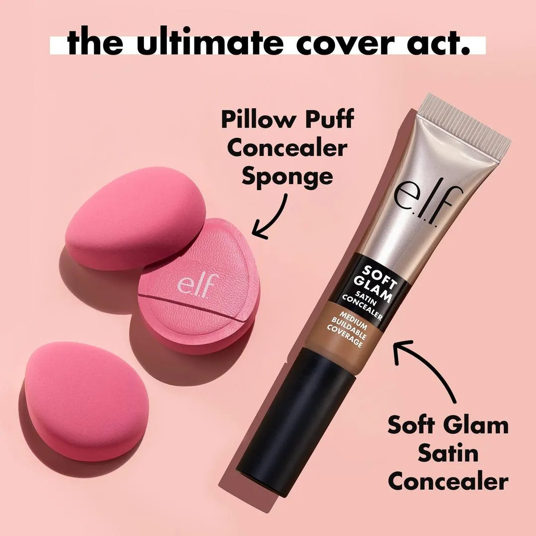 e.l.f. Cosmetics Pillow Puff Concealer Sponge - Imagen 3