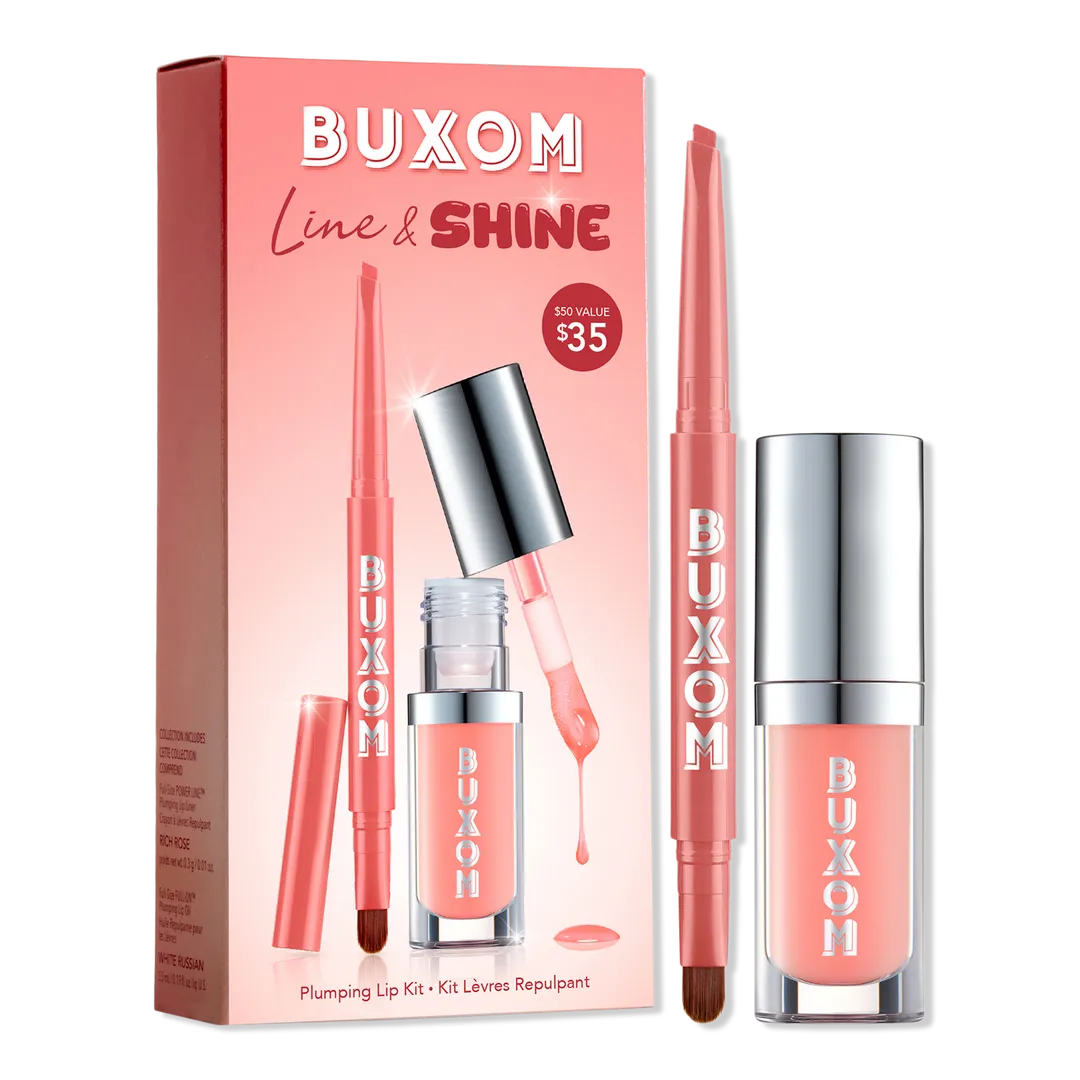 Buxom Line & Shine Lip Oil & Lip Liner Duo