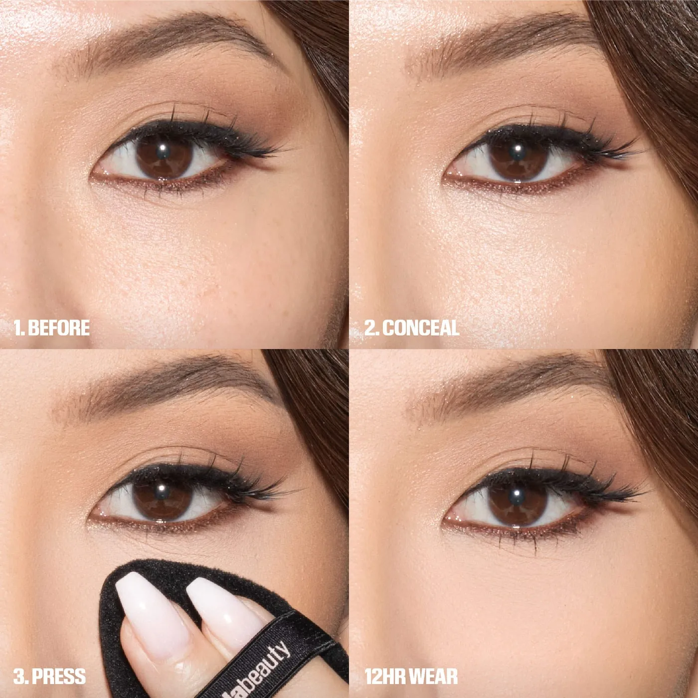 HUDA BEAUTY Easy Bake Airbrush Matte Pressed Setting Powder - Imagen 2