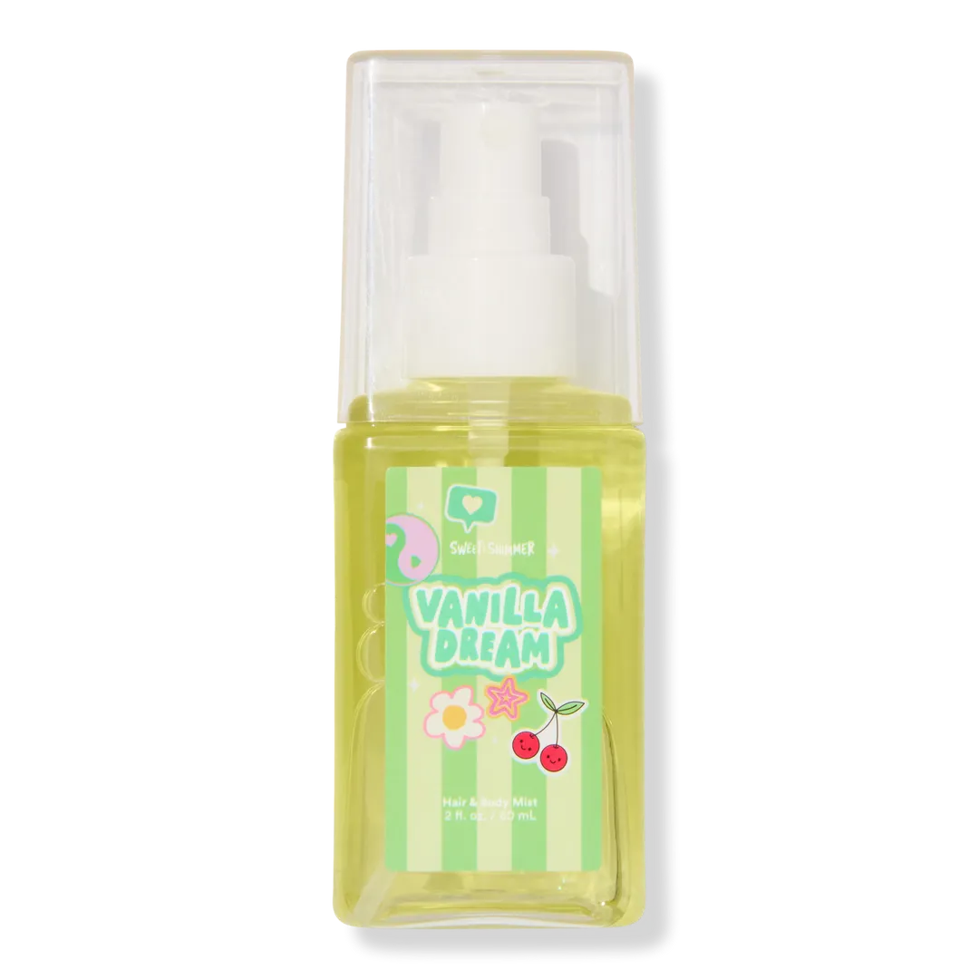 Sweet & Shimmer Vanilla Dream Hair & Body Mist