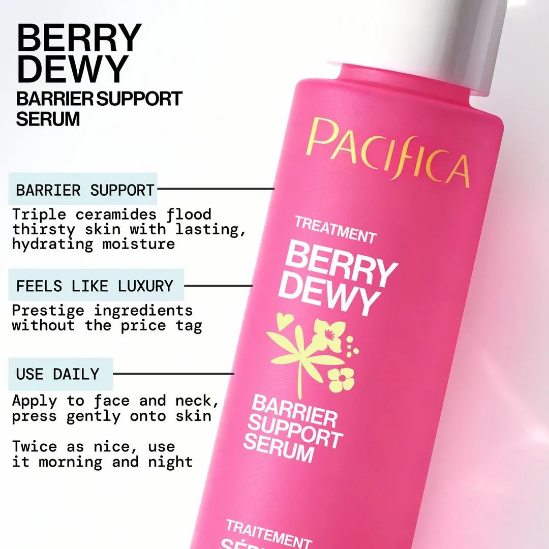 Pacifica Berry Dewy Barrier Support Serum - Imagen 2