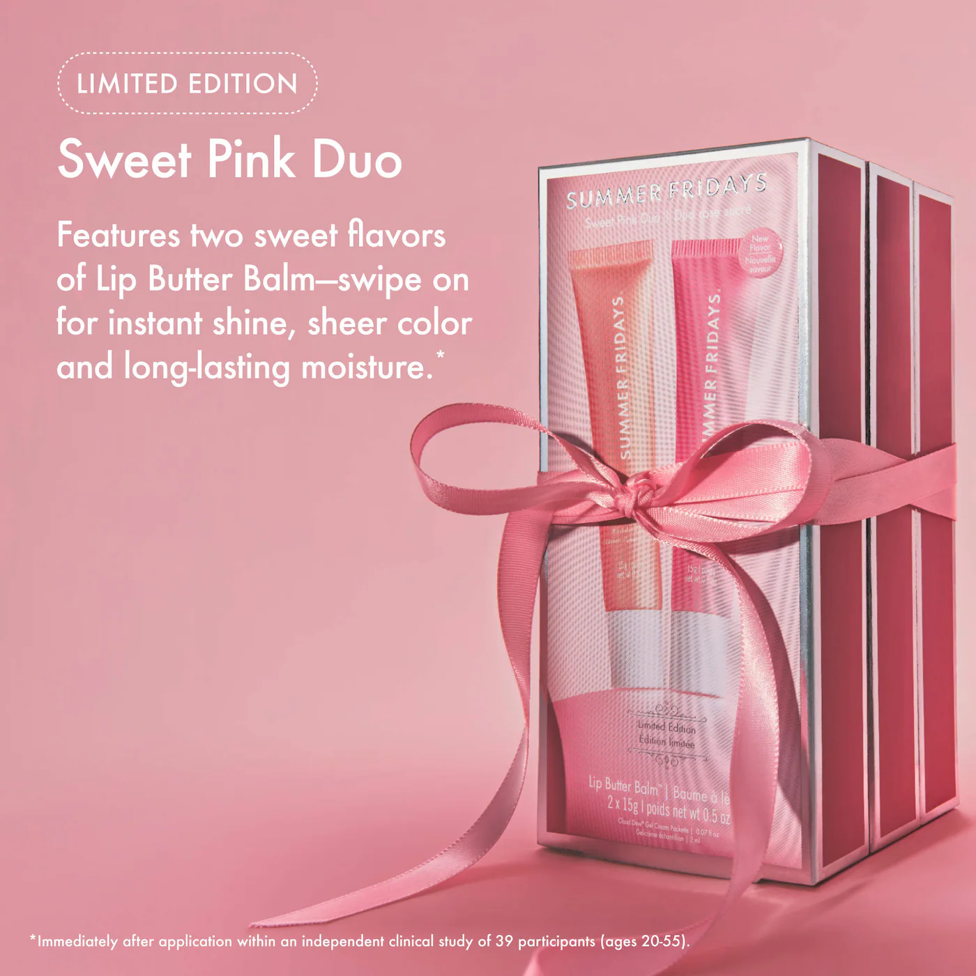 Summer Fridays Sweet Pink Duo with Birthday Cake + Strawberry Soft Serve Lip Butter Balm - Imagen 6