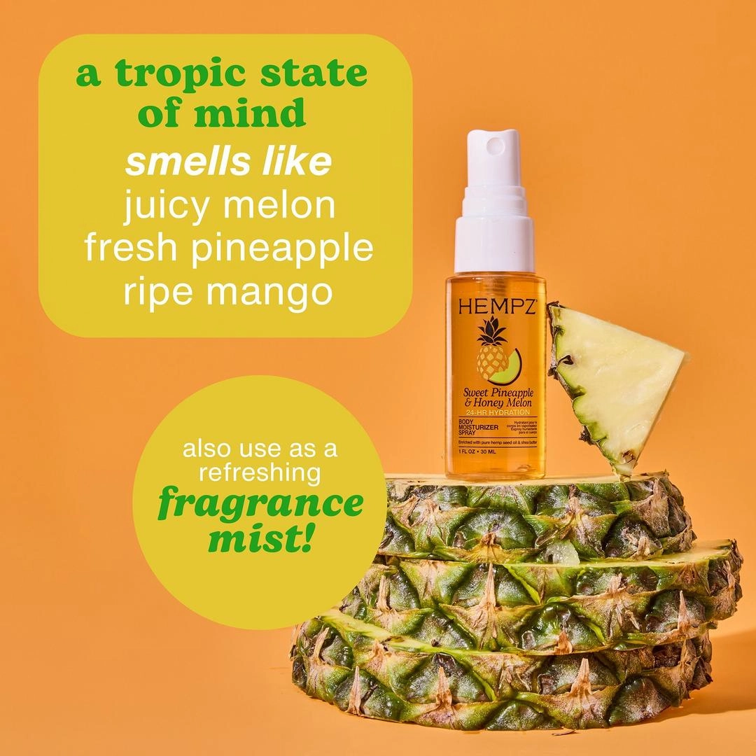 Hempz Sweet Pineapple & Honey Melon Body Moisturizer Spray - Imagen 3