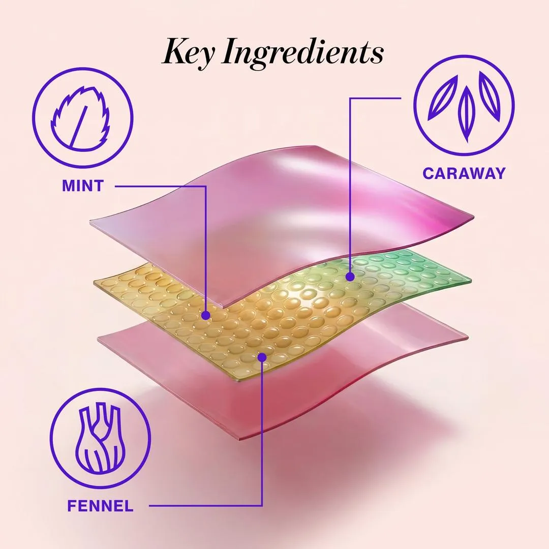 Love Wellness BLOAT Quick Melt Strips - Imagen 2