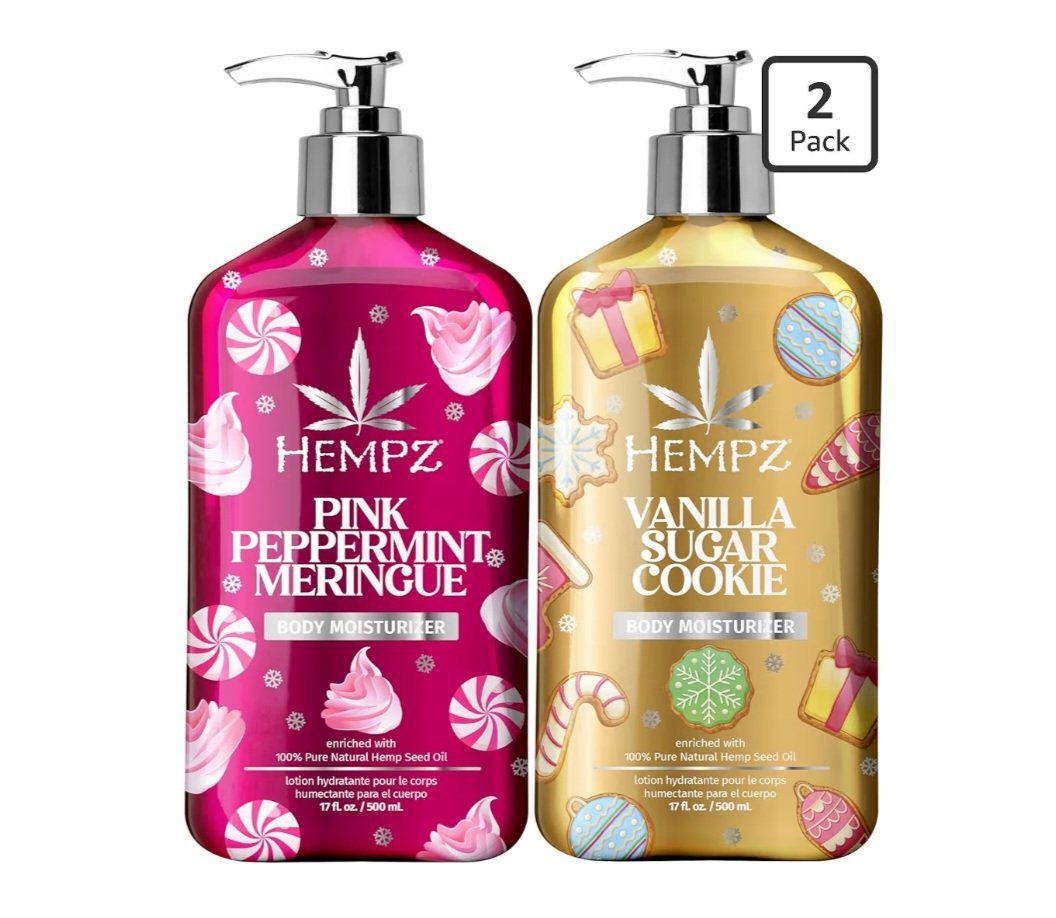 Hempz Holiday Body Lotion 2-Pack