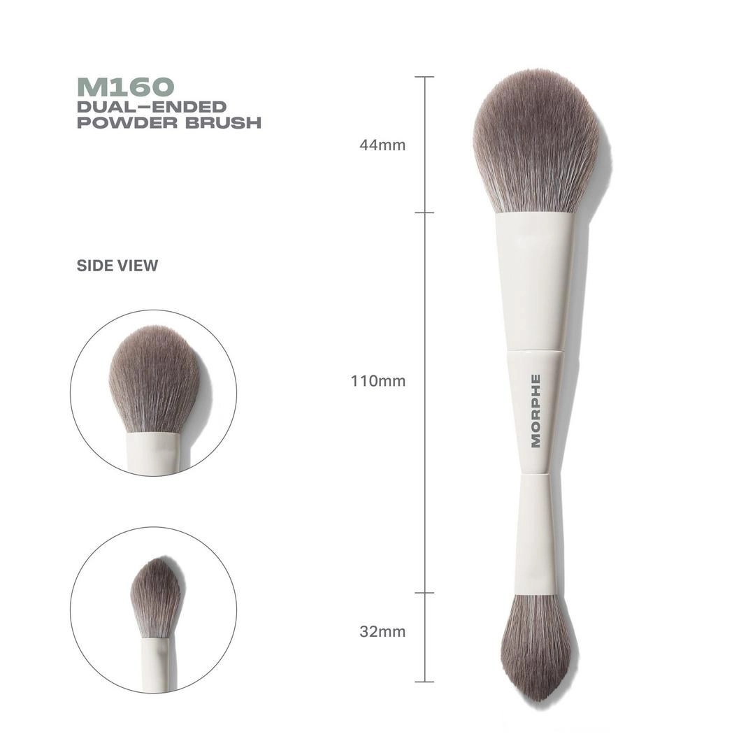 Morphe M160 Dual-Ended Powder Brush - Imagen 2