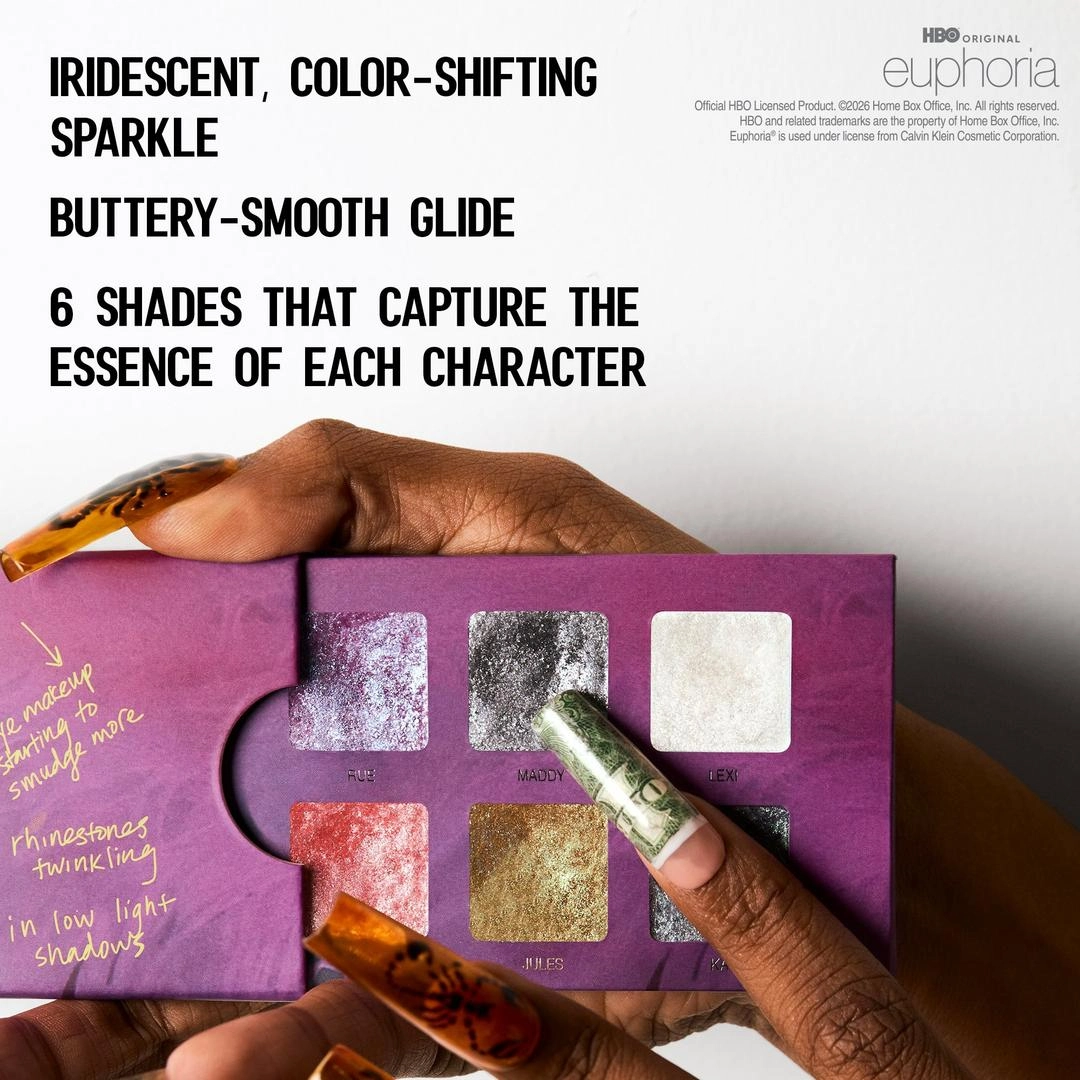 HALF MAGIC EUPHORIA X HALF MAGIC The Euphoria Eyeshadow Palette - Imagen 4
