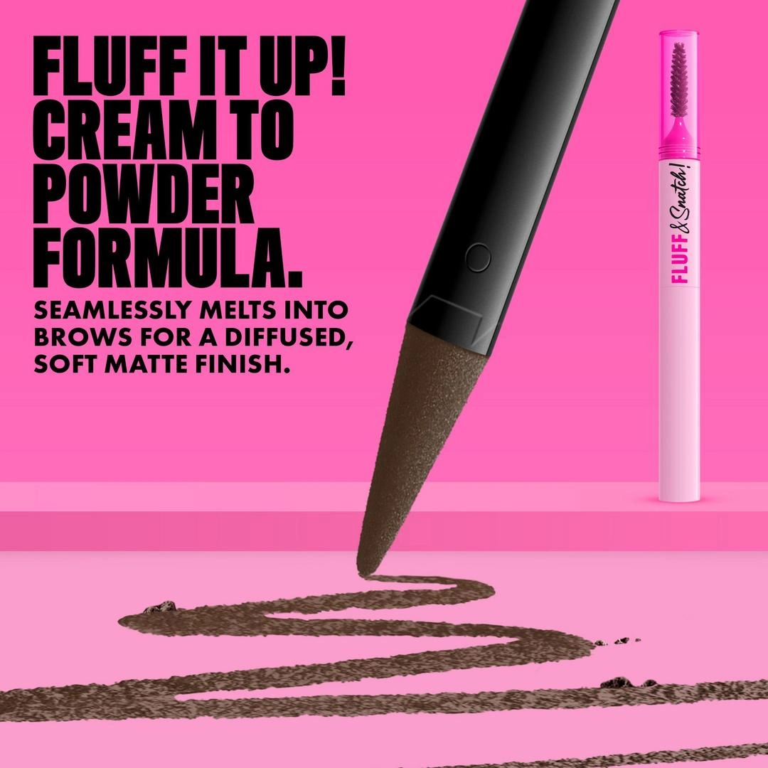 NYX Professional Makeup Fluff N Snatch Brow Makeup - Imagen 4
