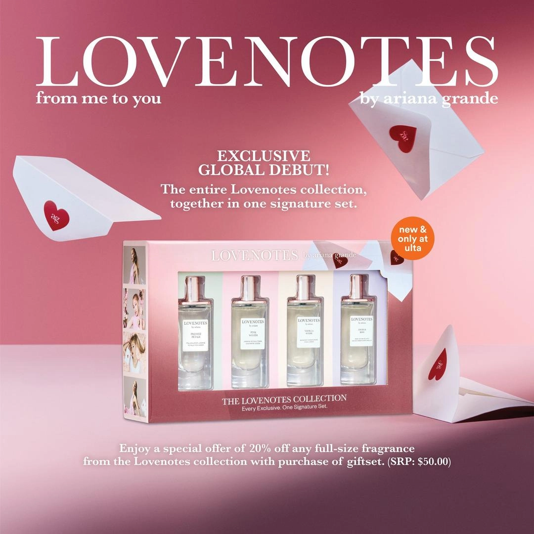 Ariana Grande LOVENOTES Coffret Set - Imagen 3