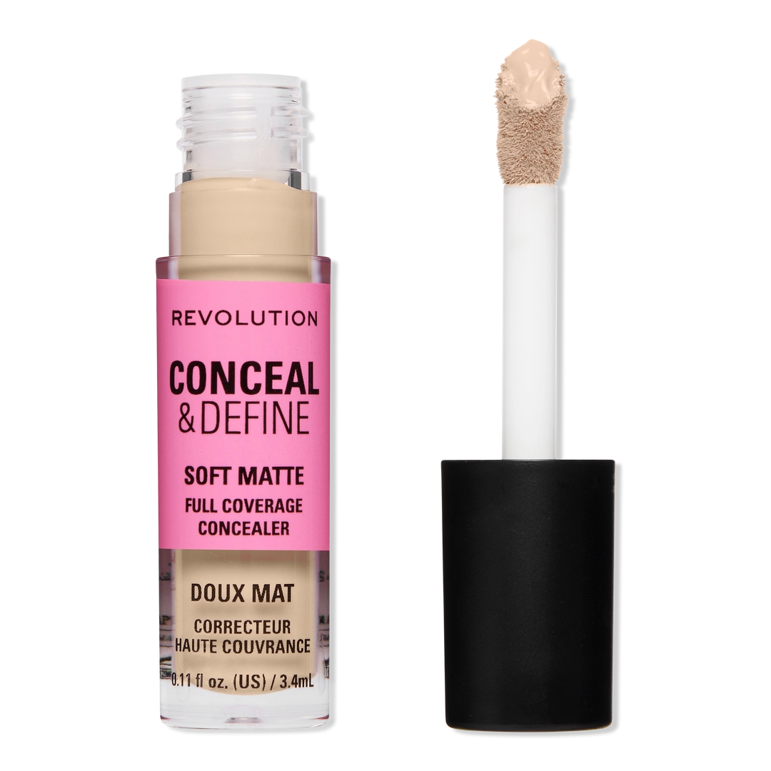 Revolution Beauty Conceal & Define Soft Matte Full Coverage Concealer