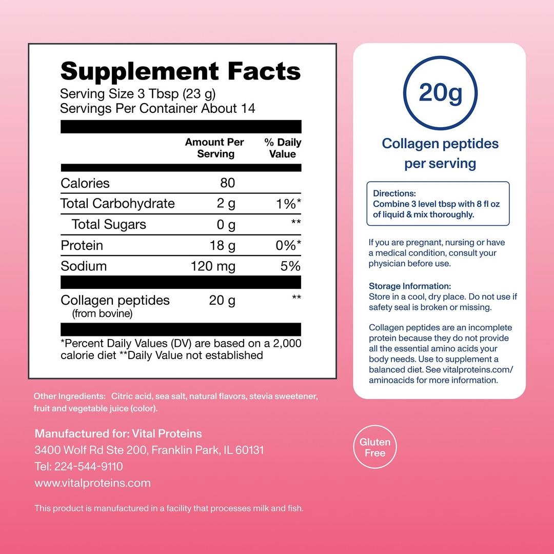 Vital Proteins Enhanced Collagen Complex Capsules - Imagen 3