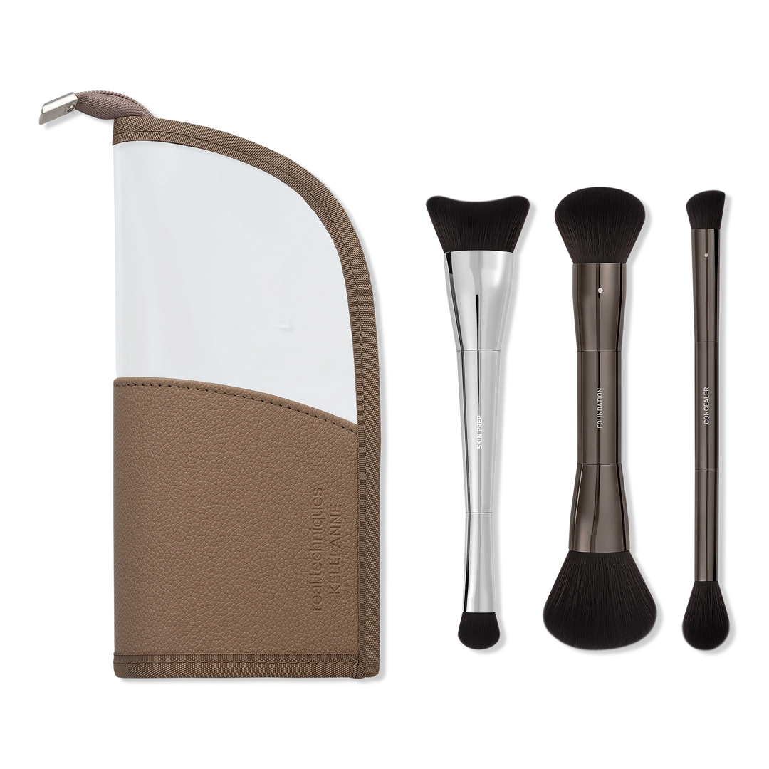 Real Techniques Kelli Anne Light Layers Base Makeup Brush Set