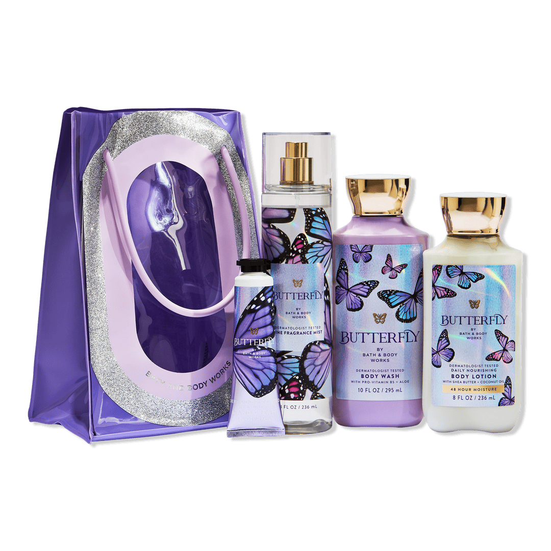 Bath & Body Works Butterfly Gift Set