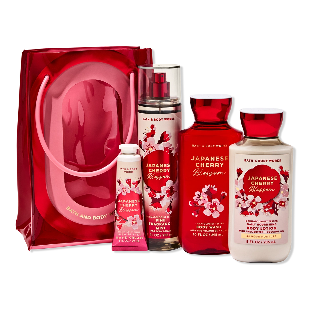 Bath & Body Works Japanese Cherry Blossom Gift Set