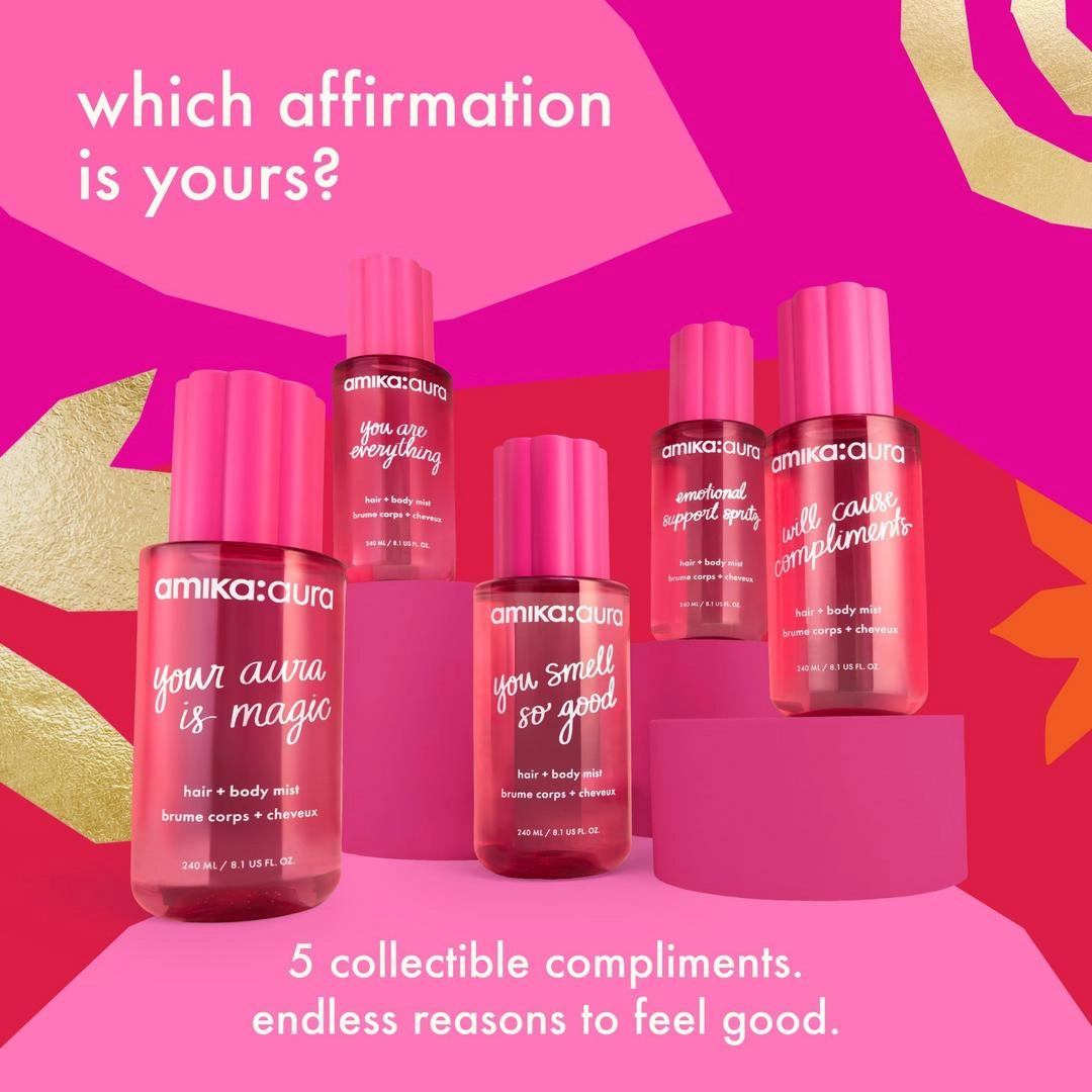 amika Limited-Edition Amika:Aura Hair And Body Mist - Imagen 2